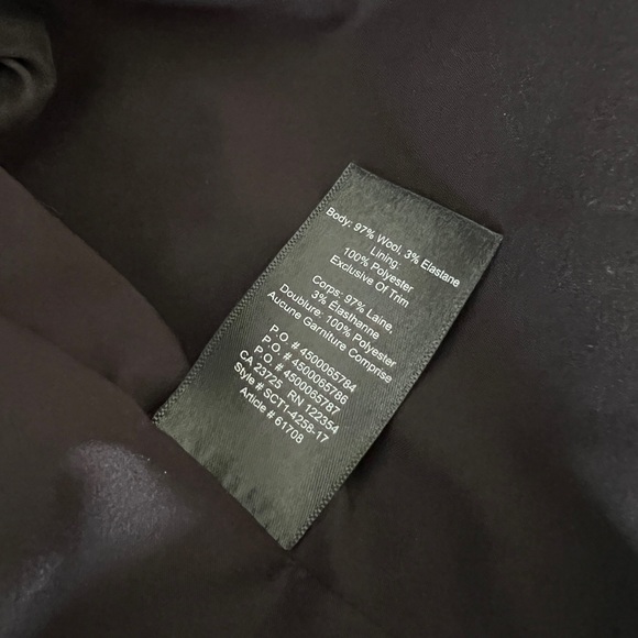 Babaton Aidan Jacket, Black, Size 6 - Picture 9 of 9